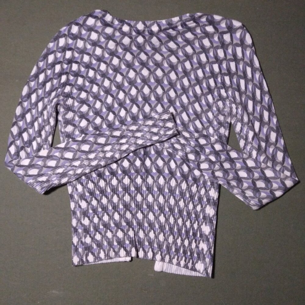 Express Design Studio Patterned Cardigan - image 2